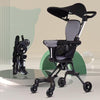 Luteti Compact Baby Stroller with Adjustable Handles and Backrest for Easy Storage Shopping, Kids Stroller, Lightweight Foldable