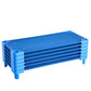 Vevor Stackable Kiddie Cot, Pack Of 4, Portable Toddler Nap Cots, Standard Size 52' L X 23' W Daycare Cots For Kids, Preschool