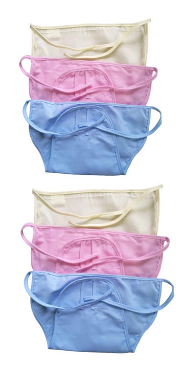 Greenbub Double Layer Organic Cotton Nappies | Reusable Cloth Diapers For Babies | Medium Size (36 Months) | Multicolour | Pack
