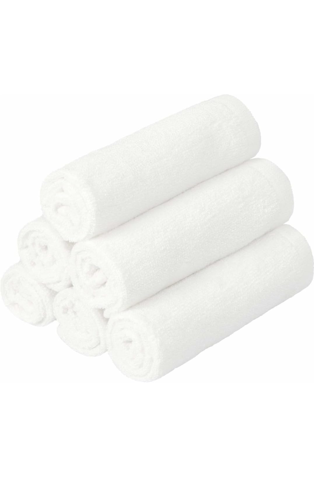 Baby Washcloths, Made From 100% Viscose From Bamboo - Ultra Soft Absorbent Newborn Bath Face And Body Towels - Reusable Baby Wip