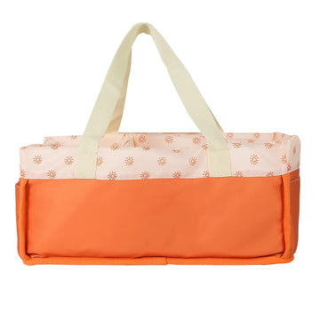 Momigo Baby Diaper Caddy Organizer - Portable Nursery Storage Basket For Diapers And Baby Wipes, Diaper Stacker Car Organizer, N