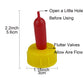 Small Animal Milk Drink Nipples With Flutter Valves Soft Rubber Cow Calf Milk Drinking Nipple For Goats Lambs Sheep Piglet Screw