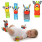 PLAY IT DEALS Foot Finders & Wrist Rattles for Infants Developmental Texture Toys for Babies & Infant Toy Socks & Baby Wrist Rat