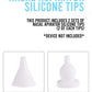 Baby Nasal Aspirator Replacement Tips - 2 Sets/4 Pieces Reusable Tips Compatible With Watolt / Grownsy / Littletora / Heyvalue /