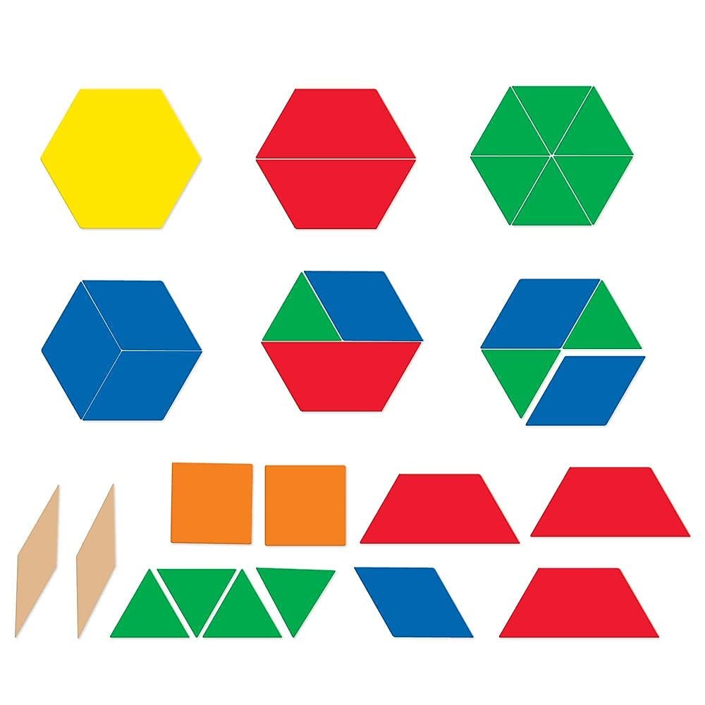 GIANT MAGNETIC PATTERN BLOCKS SET – Cutebabybuy