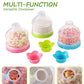 Accmor Baby Formula Dispenser, Non-Spill Stackable Formula Dispenser On The Go, Baby & Kids Snack Containers, Formula Container