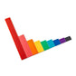 hand2mind Plastic Rainbow Blank Fraction Tiles, Montessori Math Materials, Fraction Manipulatives, Unit Fraction, Fraction Bars