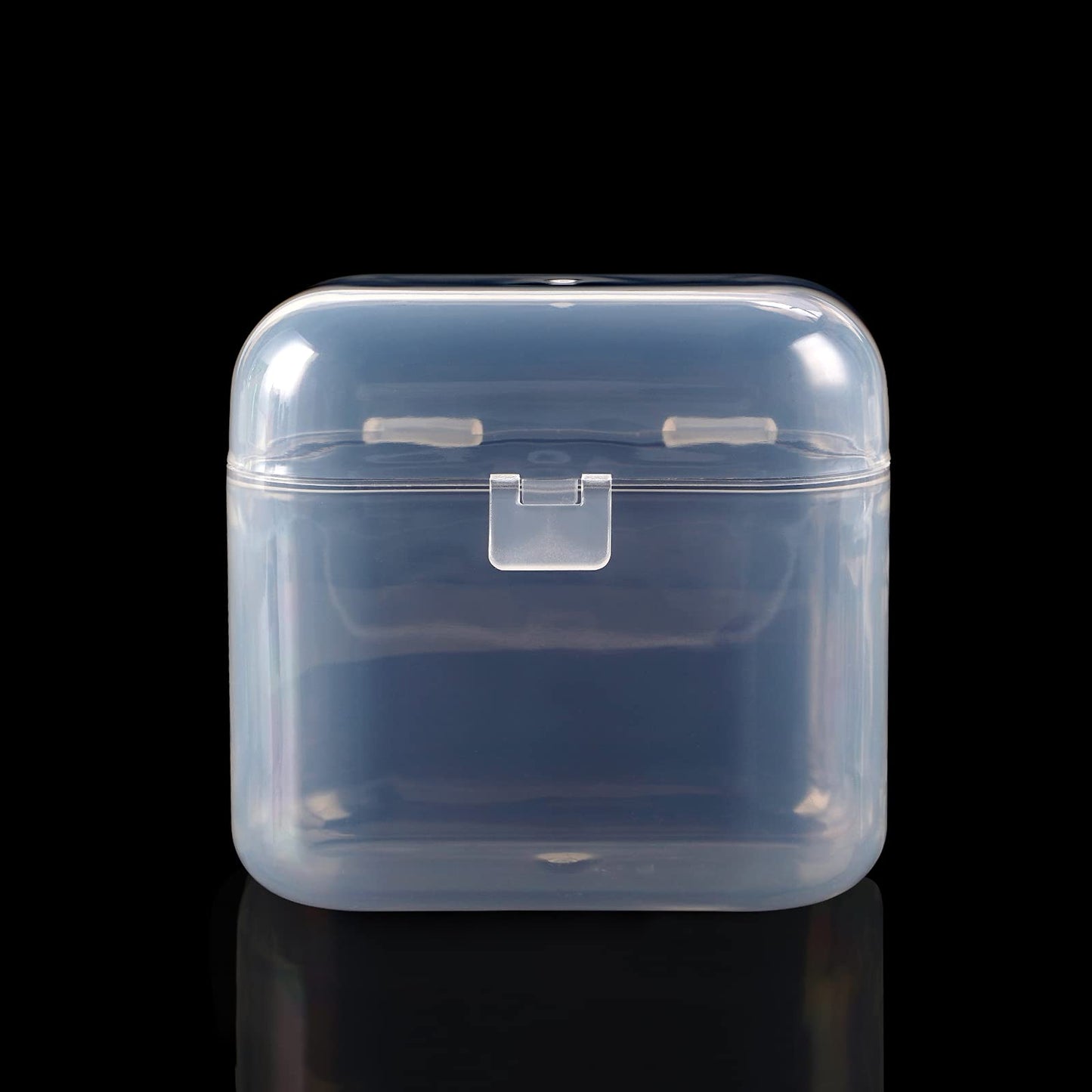 Accmor Pacifier Case, Pacifier Container Can Storage 2 Pacifiers, Baby Pacifier Holder Case For Travel, Bpa Free,Transparent,2 P