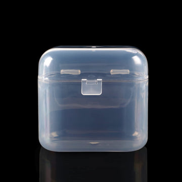 Accmor Pacifier Case, Pacifier Container Can Storage 2 Pacifiers, Baby Pacifier Holder Case For Travel, Bpa Free,Transparent,2 P