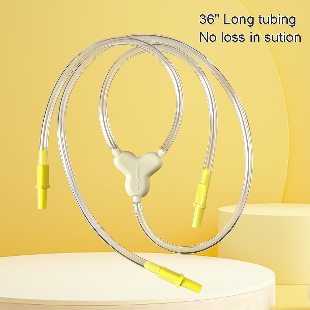 Pumpmom-Us Replacement Tubing For Medela New Pump In Style Maxflow Breast Pump, Compatible With Medela Spare Breastpump Parts Tu