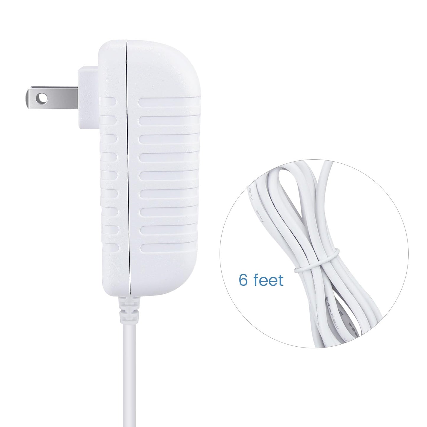 12V Charger Replacement For Spectra Breast Pump S1, S2 Plus, S3 Pro, 9 Plus, 6Ft Charging Power Cord