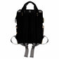 Artsadd Personalized Diaper Bag Backpack, Golden Stripe Necklace Nappy Backpack Large Travel Shoulder Bag Customized Multifuncti