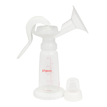 Pigeon Manual Breast Pump Essential | OneHand Adjustable Pumping System | Less Fuss, Less Hassle | Bpa & Bps Safe Materials | C