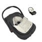 CozyMe Carseat Bunting Bag, Cover, Liner Set, Included Carseat Cover, Fleece Liner, Winter Footmuff, 3 in 1 Innovation Infant Ou