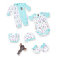 Chhota Bheem Baby Romper | 100% Cotton Printed Full Sleeve Bodysuit | Regular Fit | Round Neck | Soft & Comfortable Infant Wear|