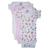 Bambini Girls' Printed Short Sleeve Variety Pack-Small