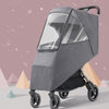 Baby Stroller Cold Weather Shield Winter Universal Windproof Stroller Rain Cover Protection Travel Strollers Cover Raincoat Push