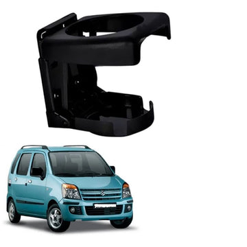 SPREADX Stylish Compact Size Foldable Car Glass/Cup/Bottle Holder Black Color Stand Universal Item 1 pcs for Maruti Suzuki Wagon