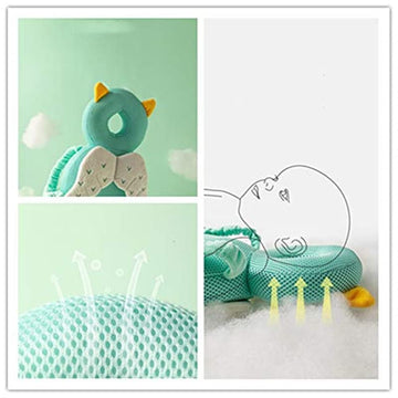 Baby Head Protector & Baby Knee Pads For Crawling, Adjustable Toddlers Head Safety Pad Cushion Backpack, Baby Back Protection Fo