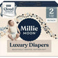 Millie Moon Luxury Diapers - (Size - 2 And Count - 96)