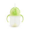 Munchkin Click Lock Tip & Sip Weighted Straw Cup, Green