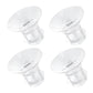 4PCS Flange Insert 16mm Compatible with Momcozy M5/M6/M9/S12 Pro/S9 Pro/V1 Pro/V2 Pro, Spectra/Medela/Elvie/NCVI/TSRETE/eufy/Lan