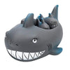 Playmaker Toys Rubber Baby Bath Animal Family Toy Sets (Shark)