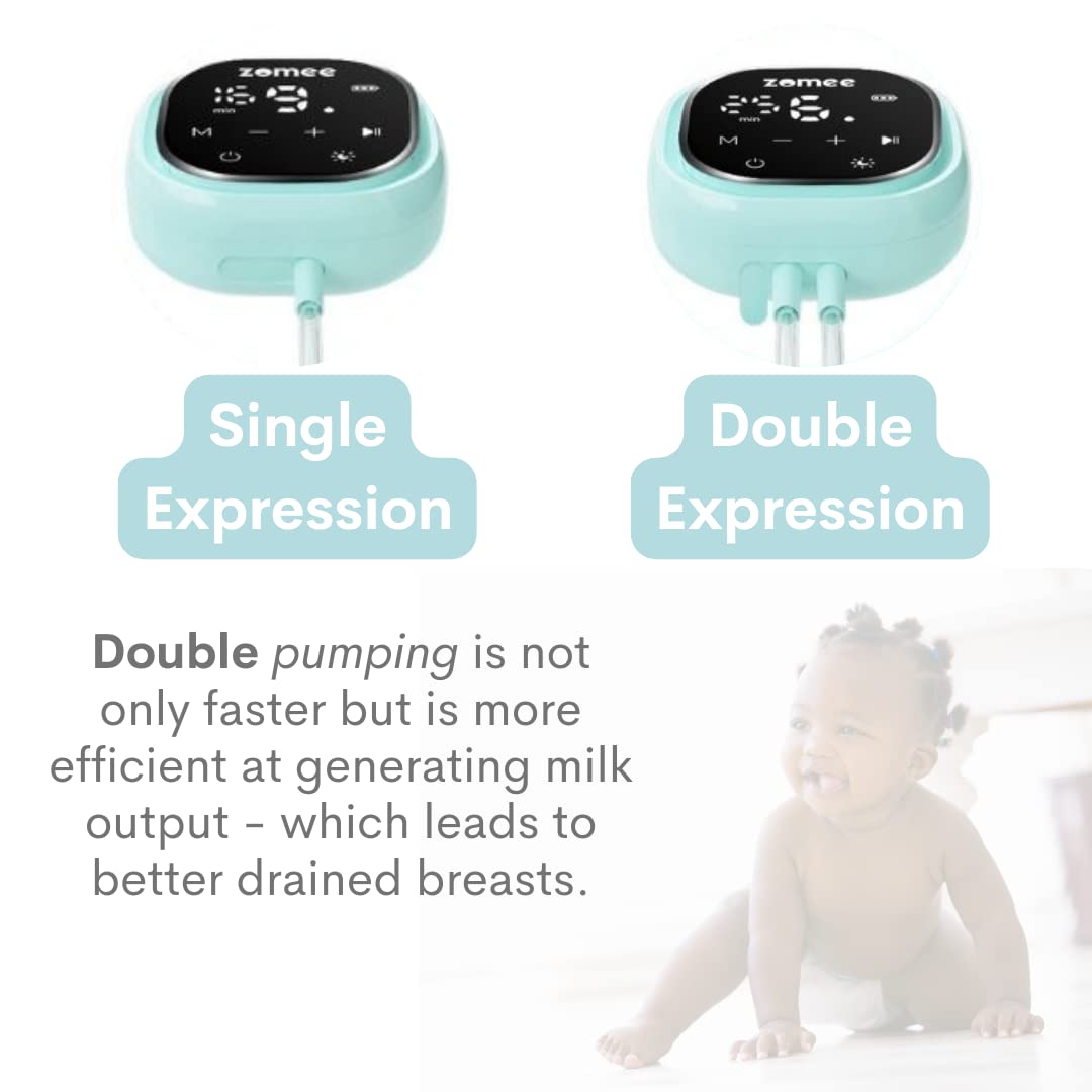 Zomee Air Tubes & Connectors For Z2 Breast Pump(2-Pack 80 Cm) Durable & Bpa-Free Replacement Tubing Parts
