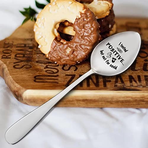 I Tested Positive But Not For Covid Pregnancy Announcement Spoon Cute Ways To Announce Baby Bump Surprise Reveal For Soon To Be
