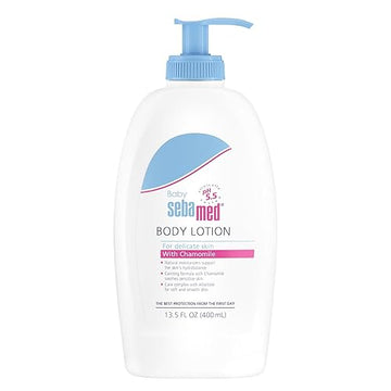 SEBAMED Baby Lotion pH 5.5 Ultra Mild Hydration Dermatologist Recommended Non-Greasy Moisturizer for Delicate Skin 13.5 Fluid Ou