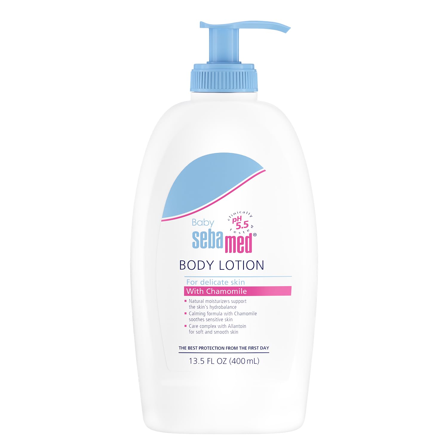 SEBAMED Baby Lotion pH 5.5 Ultra Mild Hydration Dermatologist Recommended Non-Greasy Moisturizer for Delicate Skin 13.5 Fluid Ou
