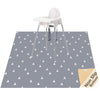 Highchair Floor Mat, Baby Splat Mat For Under High Chair/Arts/Crafts, Womumon Waterproof Spill Mat Non-Slip Splash Mat, Washable
