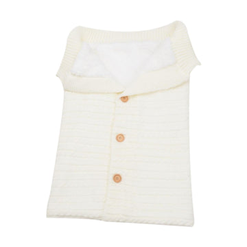HEAVENGLOW Stroller Sleeping Bag Cute Baby Bunting Bag for Winter Girls Boys 012Months White|Sleeping Bags & Sleepsacks