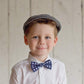 Born To Love Baby Boys Hat Herringbone Driver Page Cap, Dark Grey, 12-18 Months