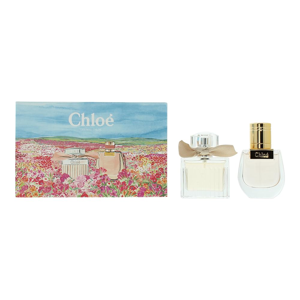 Chloe Les Perfumes by Chloe for Women - 2 Pc Gift Set 0.67oz EDP Spray, 0.67oz Nomade EDP Spray