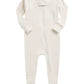 Vaenait Baby Toddler Boys Girls Solid Footie Pajama Cozy Modal Creamwhite 24M