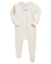 Vaenait Baby Toddler Boys Girls Solid Footie Pajama Cozy Modal Creamwhite 24M