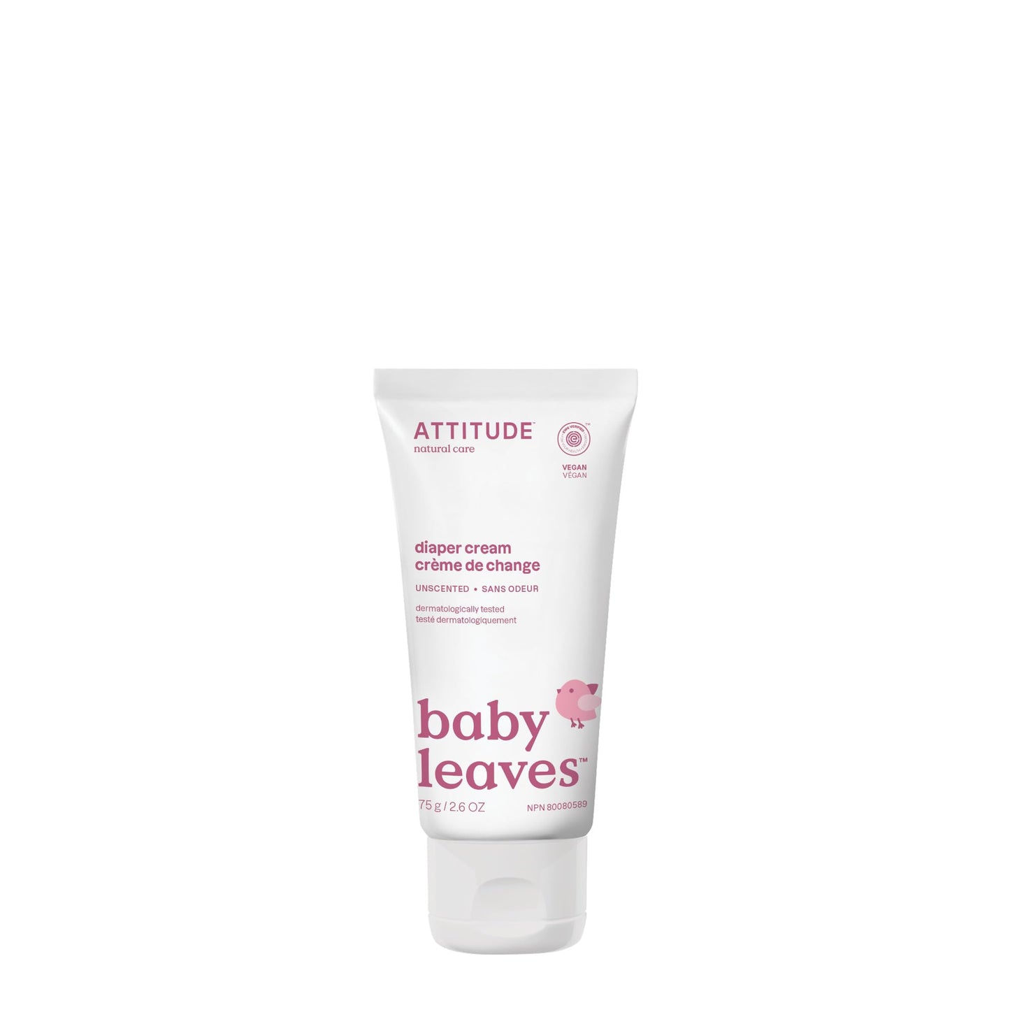 ATTITUDE Natural Zinc Diaper Cream | EWG VERIFIED, Hypoallergenic, Dermatologist Tested and Fragrance-Free Diaper Rash Cream | B