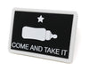 Come And Take It Baby Bottle Diaper Bag Pvc Hook And Loop Patch  Funny Tactical Patch