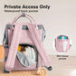 Keababies Baby Diaper Bag Backpack - Baby Bag For Boys, Girls, Waterproof Multi Function Baby Backpack, Large Diaper Bags For Ba