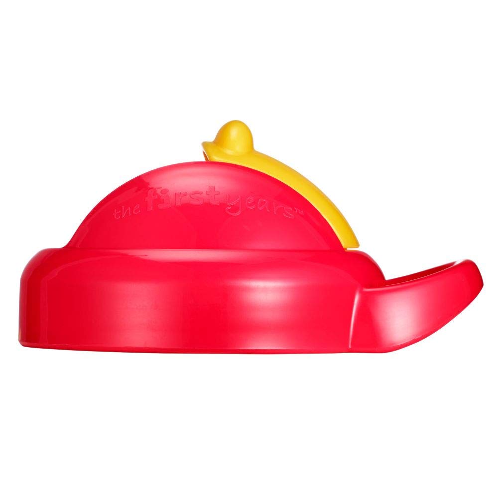 The First Years Disney Mickey Mouse Toddler Straw Cup - Spill Proof Flip Top Toddler Sippy Cups - 18 Months And Up - 10 Oz