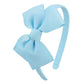 7Rainbows Cute Light Blue Bow Headband For Girls Toddlers.