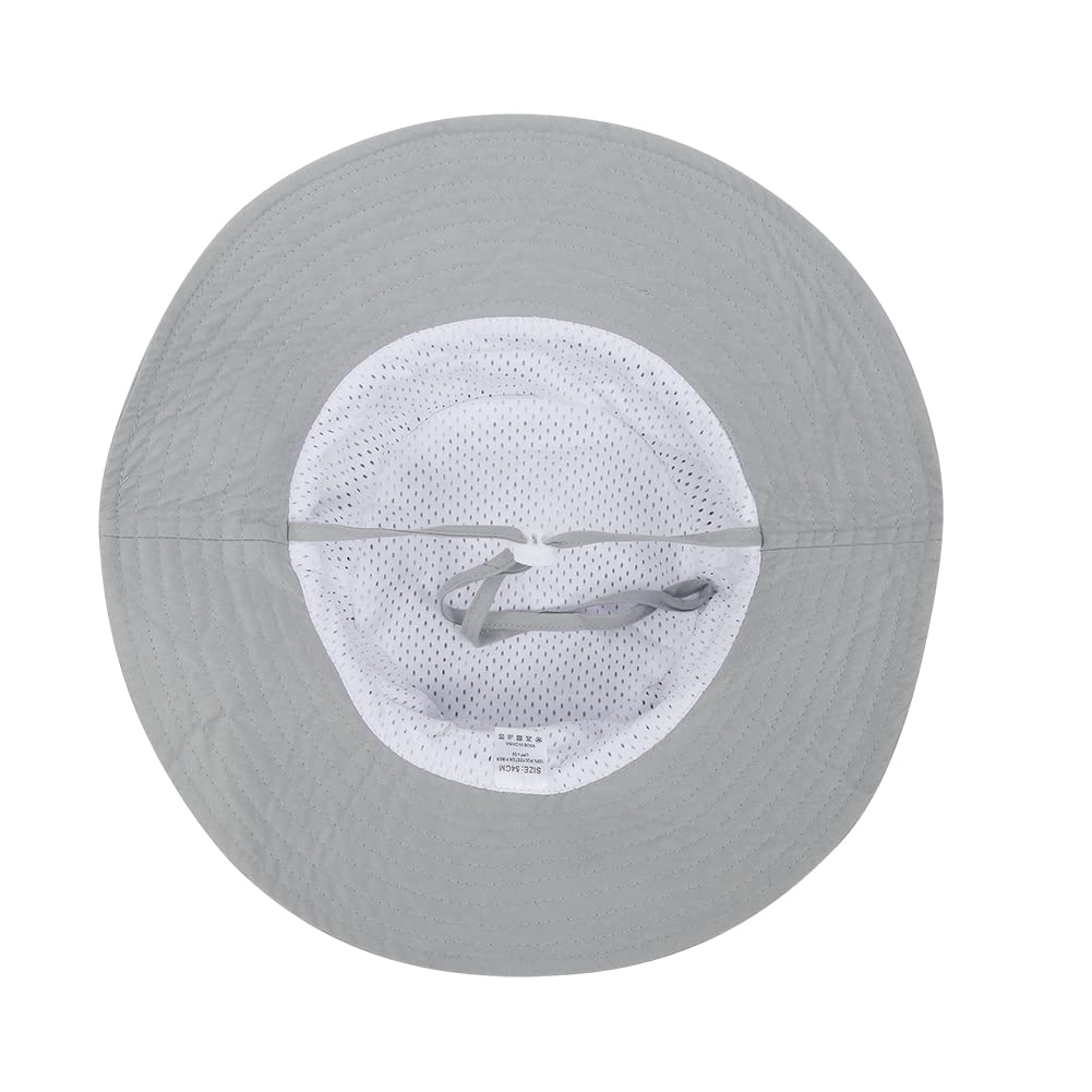 Toddler Sun Hat Baby Summer Hat For Boys 0-6 Months Smile Face Grey