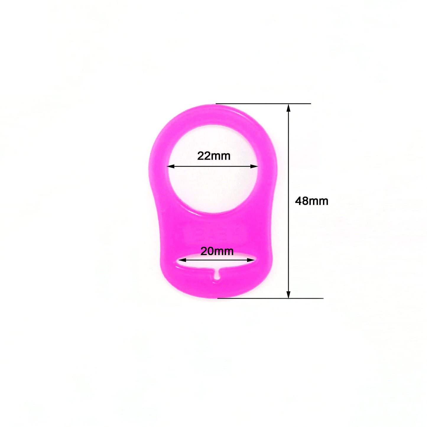 Silicone Adapter Rings Holder For Button Style Mam Nuk Baby Pacifier Soother Teething Ribbon Bpa Free Mix Colors Pack Of 10
