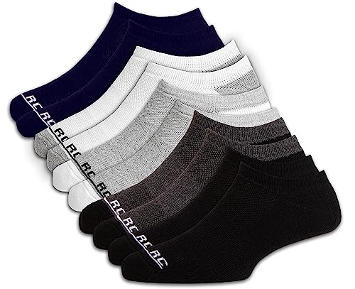 Rc. Royal Class Men No Show Ankle Socks For Men, Cushioned Towel Low Cut Casual & Sports Cotton Unisex Socks, Pack Of 5 Pairs, S
