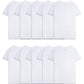 Fruit Of The Loom Boys Eversoft Cotton Undershirts, T Shirts & Tank Tops Underwear, T Shirt - Toddler - 10 Pack - White, 2-3T Us