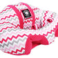 The Original Hugaboo Infant Sitting Chair - Pink Chevron
