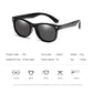 Long Keeper 2 Pair Kids Unbreakable Polarized Classic Retro Sunglasses For Baby, Toddler, Children, Boys And Girls (Black+Black)