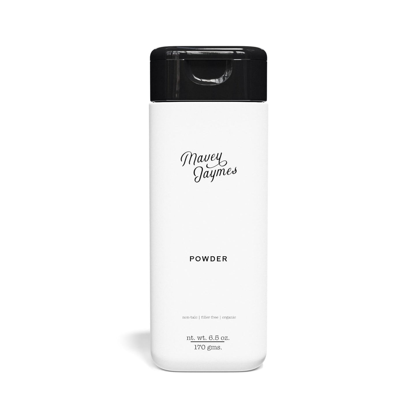 Mavey Jaymes Baby Powder, 100% Organic, Talc Free