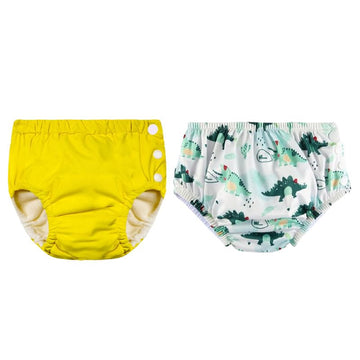 Ineffable Reusable Swim Diaper Pants | Unisex Baby Swimwear | Adjustable & LeakProof | 036 Months | Color 15